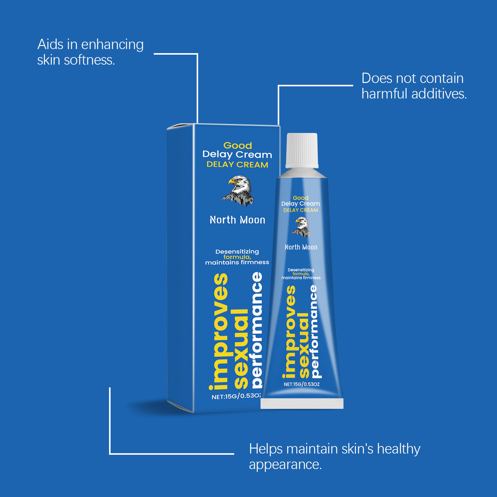North Moon Male Delay Cream En - Body Lotion recension och pris
