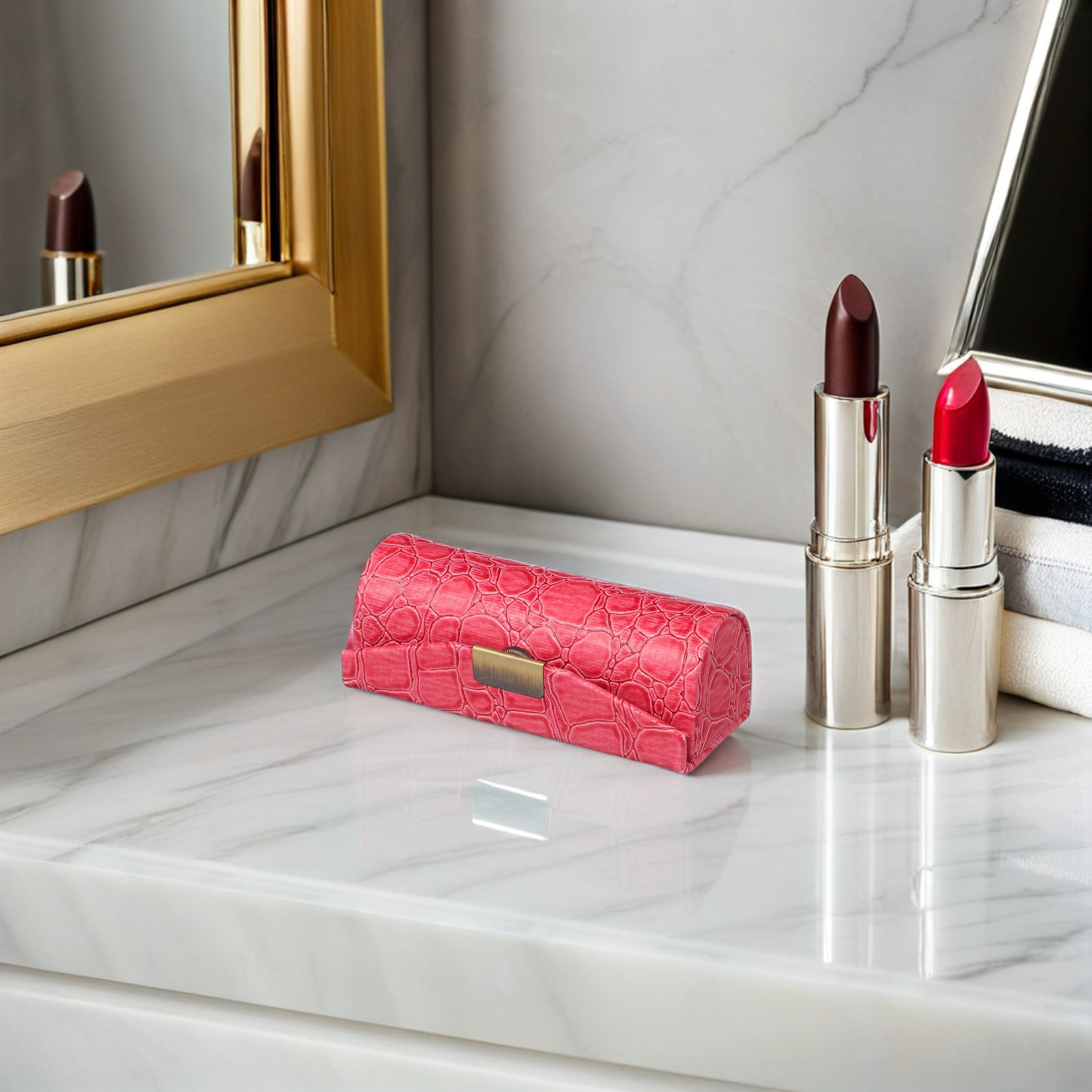 Lipstick Case PU Material Deco - Lip Balm recension och pris