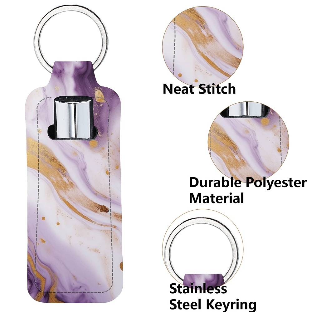 Chapstick Holder Keychain Marb - Lip Balm recension och pris