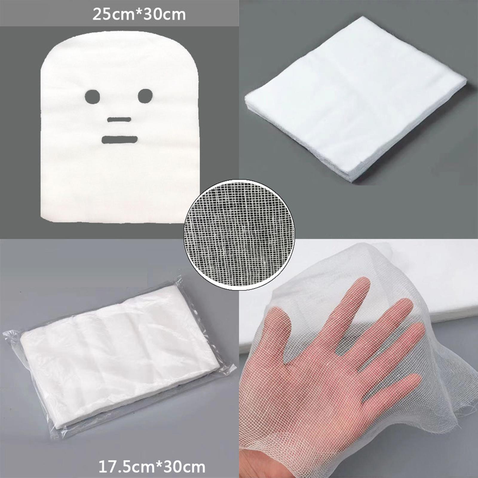 Pre Cut Cotton Gauze Face Mask - Face Mask Skincare recension och pris