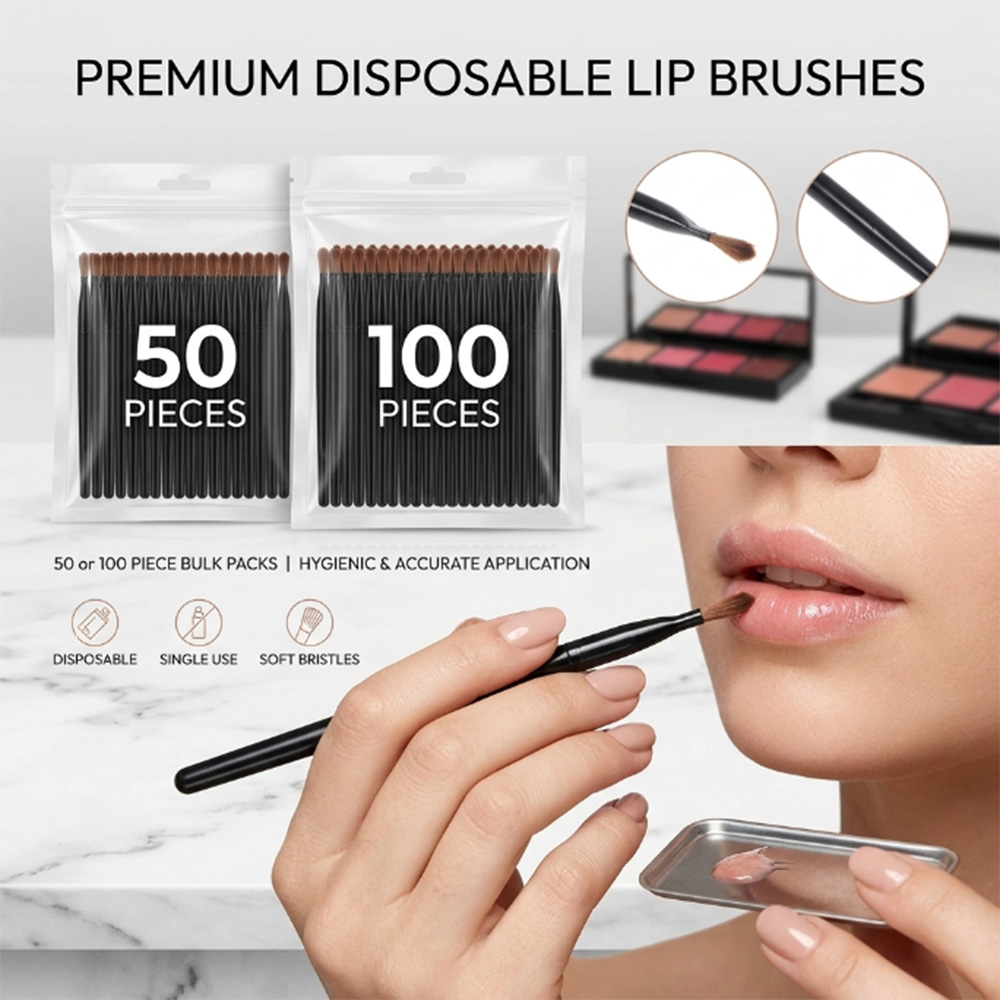 50/100pcs Disposable Lip Brush - Lip Balm recension och pris