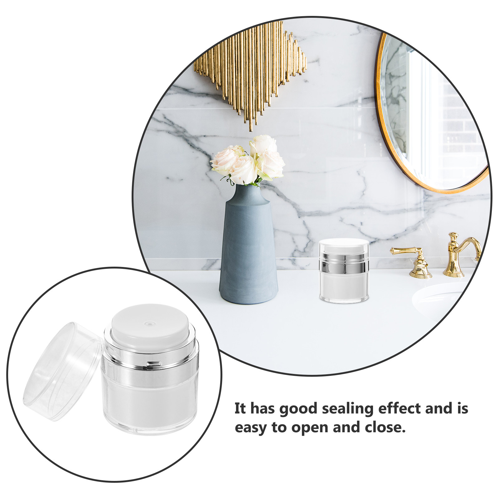 2Pcs 15Ml Empty Jar Small Crea - Body Lotion recension och pris