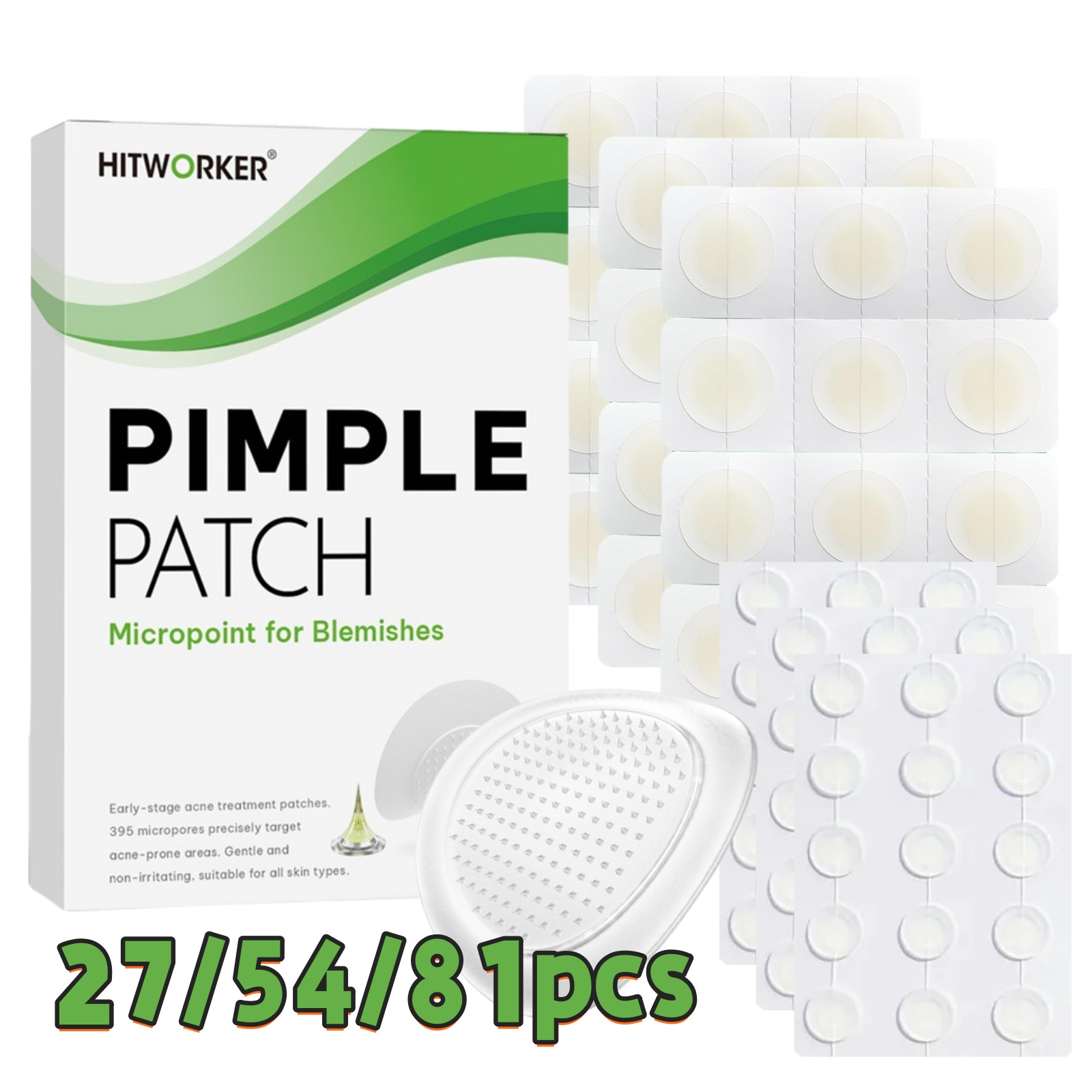 27/54/81-Piece HITWORKER Acne  - Face Moisturizer recension och pris