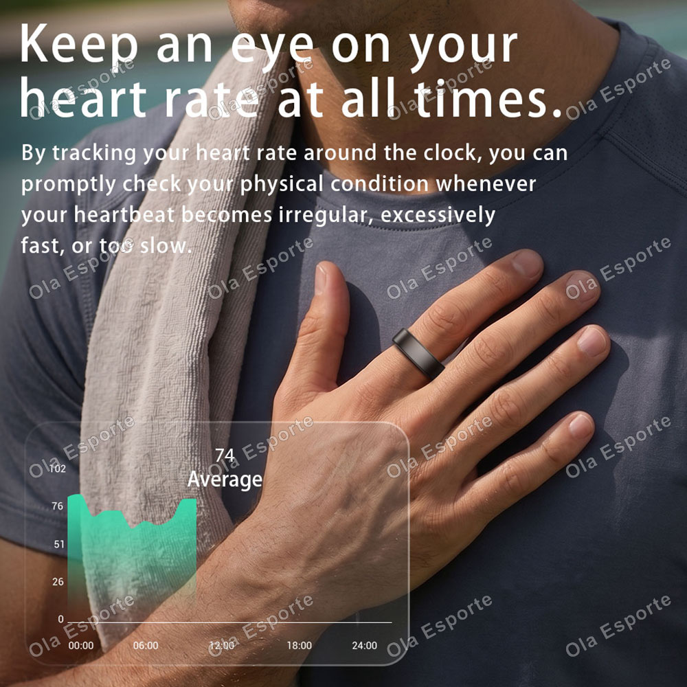 Ola Esporte Smart Ring Men Wom - Skincare Glowing recension och pris