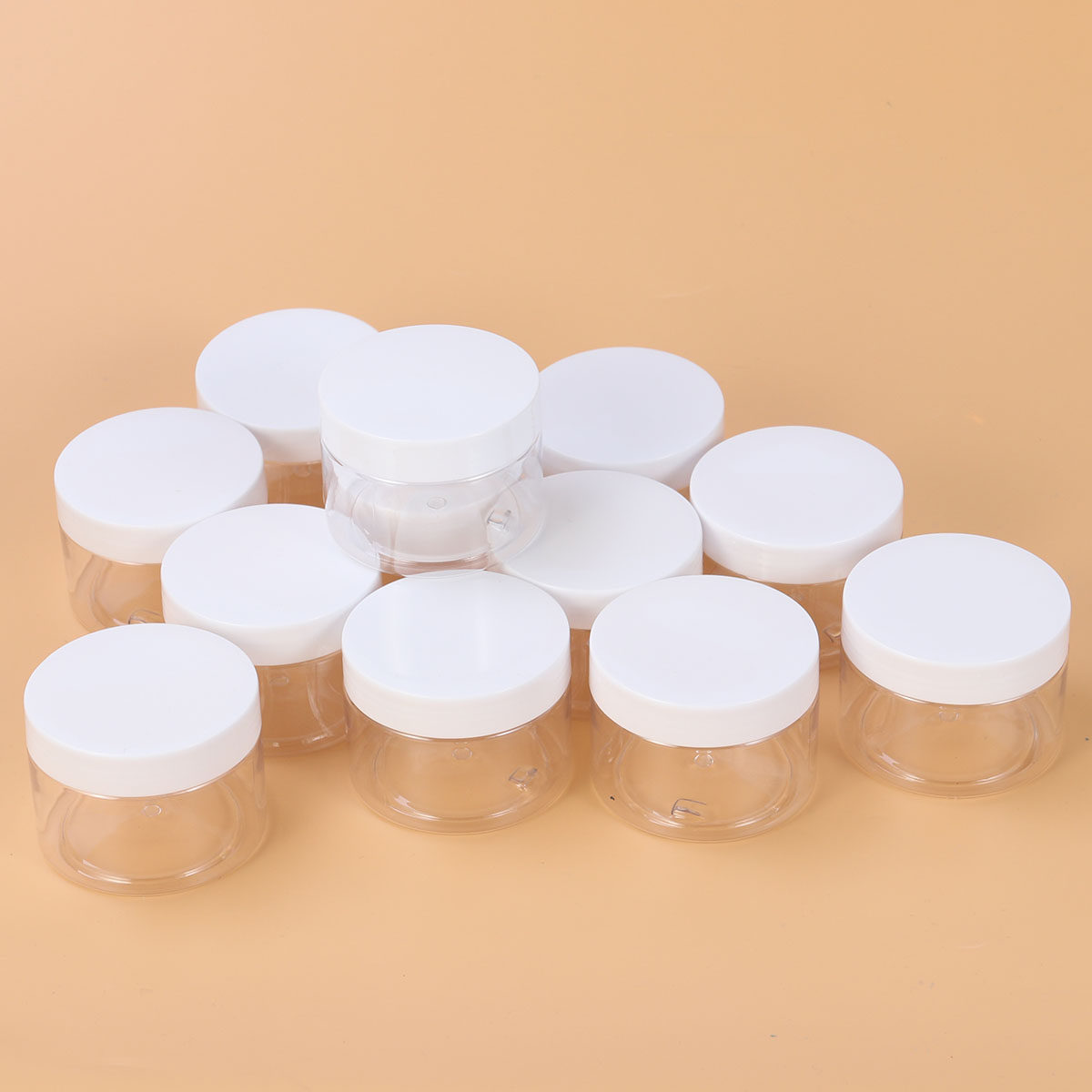 12Pcs Clear Plastic Wide-Mouth - Body Lotion recension och pris