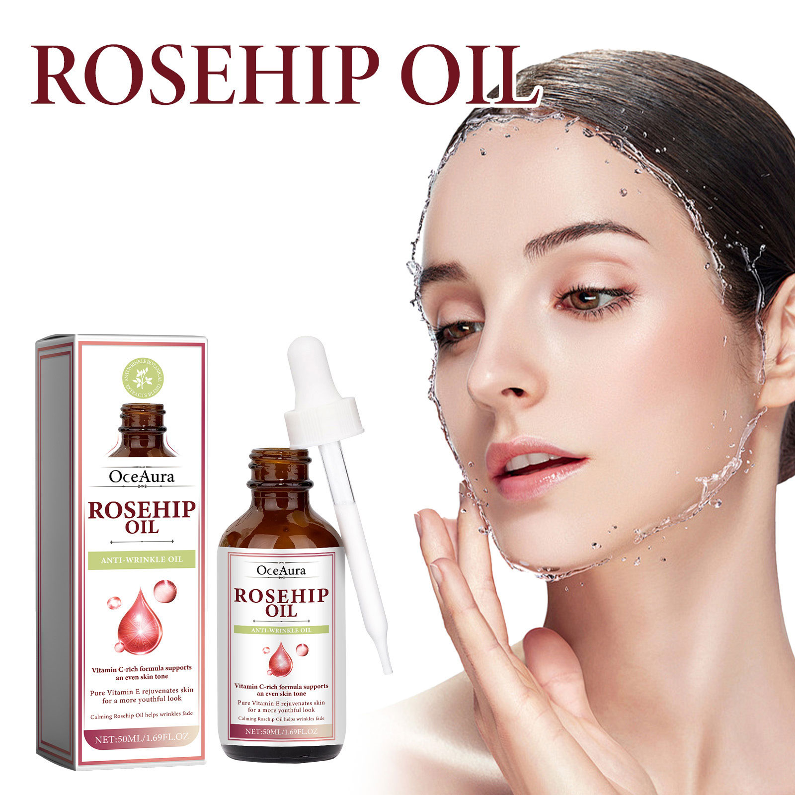 Rosehip Oil Face Essence Serum - Face Oil Rosehip recension och pris
