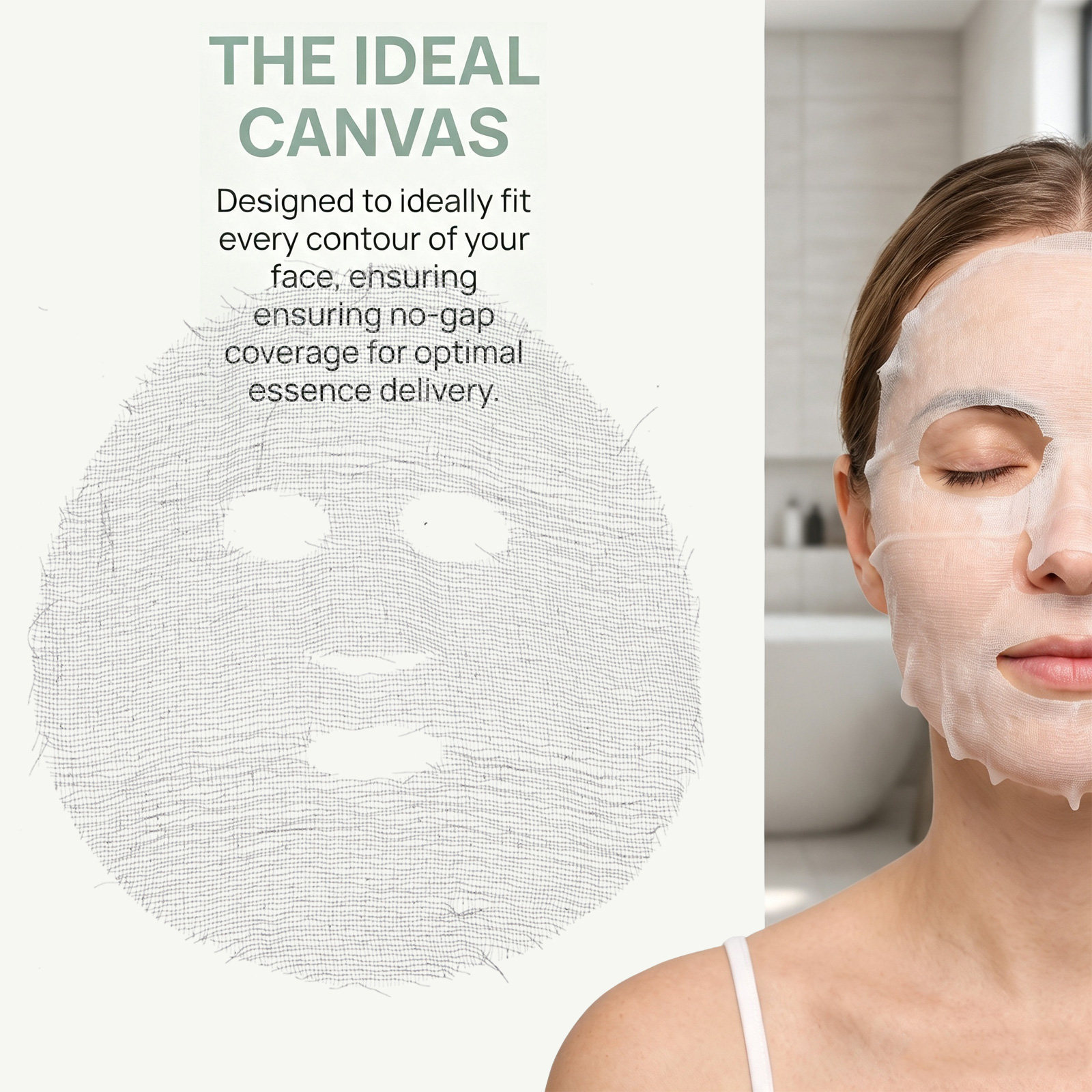 100Pcs Facial Cotton Pad For E - Face Mask Skincare recension och pris
