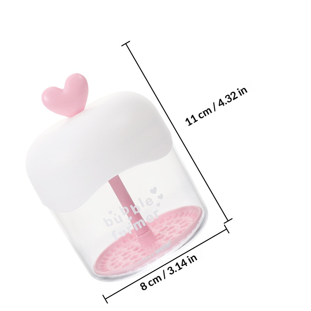 2Pcs Face Foam Maker Transpare - Cleanser Face recension och pris