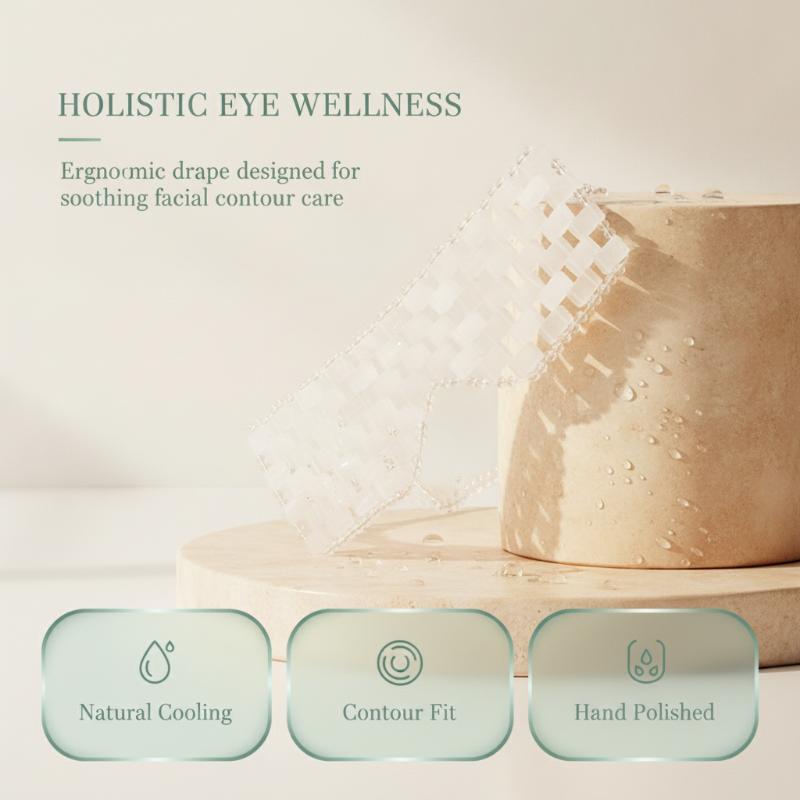 Cooling White Marble Eye Mask  - Face Mask Skincare recension och pris
