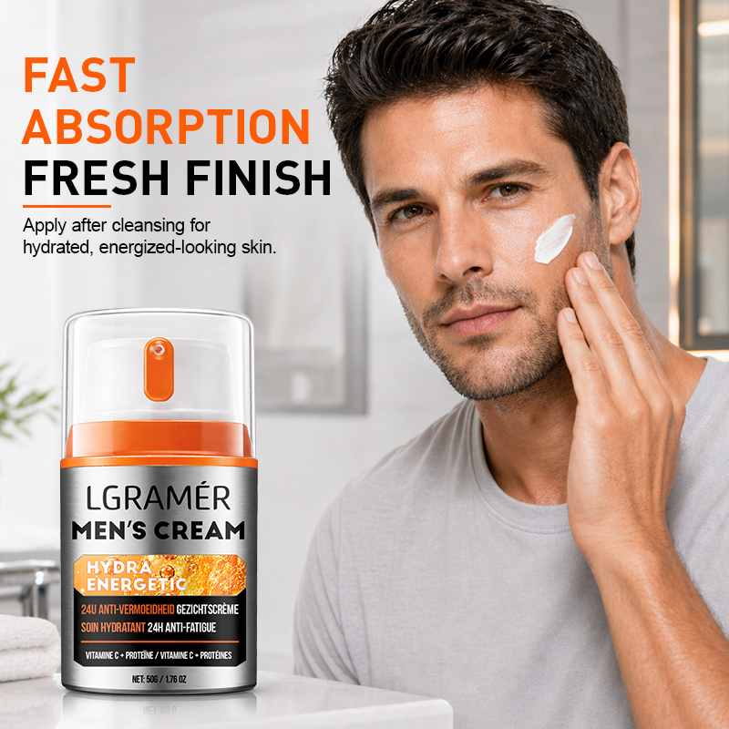 Men's Facial Cream Hydra Energ - Vitamin C Serum recension och pris