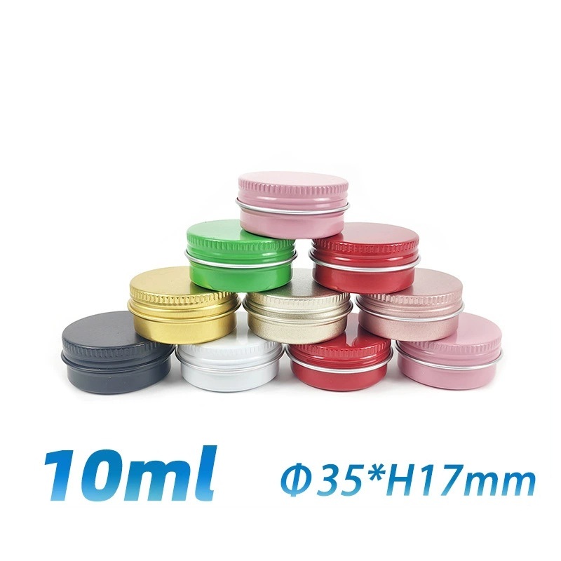 200pcs Mini 10ml Metal Round C - Lip Balm recension och pris